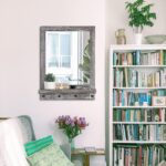 Rustic Rectangle Mirror with Self Mounted Body for Bed room Dwelling Roo... - Image 5