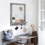 Rustic Rectangle Mirror with Self Mounted Body for Bed room Dwelling Roo... - Image 7