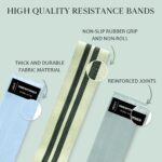 Broad Material Resistance Bands for Working Out, 3 Stage Non-Slip Exercis... - Image 4