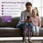 QUINEAR Rechargeable Leg Massager for Circulation and Ache Aid, Cor... - Image 4