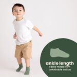 squid socks Cotton Socks | 0-6M, 6-12M, 12-24M, & 2T-3T | Grip Ankle S... - Image 4
