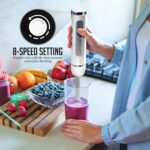 OVENTE Cordless Immersion Hand Blender, Rechargeable Handheld Moveable... - Image 7