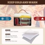 LOVEVOOK Insulated Lunch Bag for Girls,Grownup Lunch Field for Girls,Leakp... - Image 4