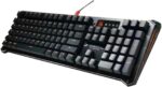 Mild Strike LK Optical Gaming Keyboard – Orange LED Backlit – LK Blue... - Image 3