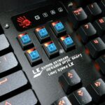 Mild Strike LK Optical Gaming Keyboard – Orange LED Backlit – LK Blue... - Image 4