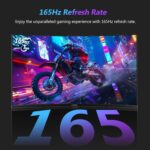 Z-Edge 27 inch Curved Gaming Monitor, QHD 1440P 165Hz 144Hz Curved 150... - Image 3