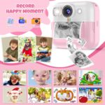 Immediate Print Digital camera for Children, Christmas Birthday Items for Women Age ... - Image 6