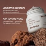 Innisfree Tremendous Volcanic Clay Masks, Premium Korean Skincare with AHA a... - Image 5