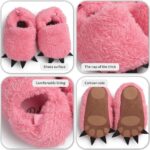 CoKate Child Boys Ladies Mushy Plush Slippers Animal Boots Toddler Toddler... - Image 4