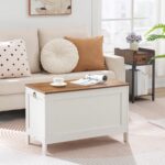 HOOBRO Toy Field, Retro Wood Look Storage Chest with Security Hinge, Ent... - Image 3