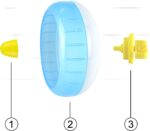 WishLotus Hamster Operating Wheel, Silent Jogging Train Toy Hamsters ... - Image 3