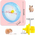 WishLotus Hamster Operating Wheel, Silent Jogging Train Toy Hamsters ... - Image 4