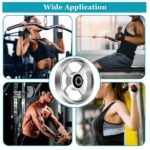 OwnMy 2PCS 95mm Aluminium Alloy Pulley Wheels Pulley System for Dwelling G... - Image 8