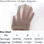 Exegawe Toddler Non Slip Socks, Cute Child Socks with Grips Crew Socks ... - Image 4