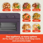 bella Air Fry Toaster Oven, 7 Preset Cooking Choices, Dishwasher-Protected ... - Image 5