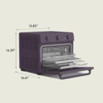 bella Air Fry Toaster Oven, 7 Preset Cooking Choices, Dishwasher-Protected ... - Image 8