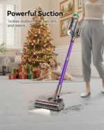 Cordless Vacuum Cleaner, 50KPA 600W 65Mins Additional-Massive Mud Cup Cordle... - Image 3