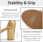 Chunky Heels for Girls Marriage ceremony: Snug Girls Bow Heel Sandals fo... - Image 5