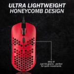 HK Gaming Mira M Extremely Light-weight RGB Gaming Mouse | Honeycomb Shell ... - Image 4