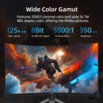 KTC 32 Inch 240Hz Curved Gaming Monitor, FHD 1080P 1500R HDR Gaming PC... - Image 5
