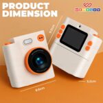 Wembley Children Prompt Print Digicam with Twin Lens, 48MP, 1080P HD, 2.4"... - Image 3