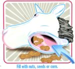 Mcphee Archie, Squirrel Feeder Unicorn Head - Image 3