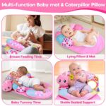 2 in 1 Child Tummy Time Mat & Assist Seated Pillow Toddler New child Toys... - Image 4