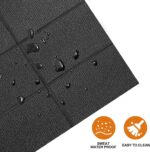 HOVSCO Foldable Treadmill Mat Non-Slip Train Bike Mat, 1/4" Thick, ... - Image 6