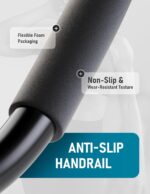 Ab Curler Wheel with Timer & Knee Mat, Dwelling Exercise Auto Rebound Abdom... - Image 5