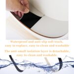 9.0 in Hamster Silent Train Wheel – Wood Hamster Wheel with Remov... - Image 3