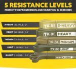 Lengthy Resistance Bands for Working Out Males and Girls - Set of 5 Pull-Up... - Image 3