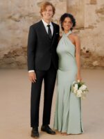 WEEN CHARM Males's 3-Piece Slim Match Swimsuit Set-2-Button Blazer,Vest & Pant... - Image 5