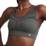 Champion Ladies's Sports activities Bra, Infinity Racerback, Reasonable Assist, Sea... - Image 4