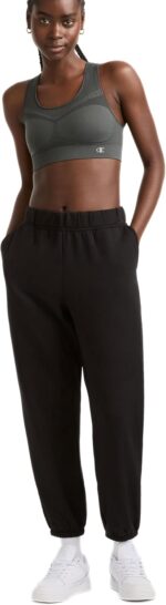 Champion Ladies's Sports activities Bra, Infinity Racerback, Reasonable Assist, Sea... - Image 6