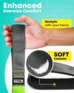 Stretching Strap with Loops - Non Elastic Stretch Band for Bodily Th... - Image 4