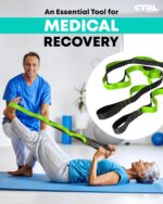 Stretching Strap with Loops - Non Elastic Stretch Band for Bodily Th... - Image 6