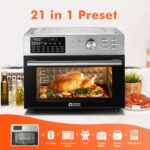Kitchen within the field 32QT Further Giant Air Fryer Toaster Oven Combo, 21-i... - Image 3