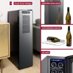 Koolatron 18 Bottle Wine Fridge – Wine Cooler with Glass Door, 1.9 cu.... - Image 6