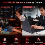 Convertible Laptop computer 15.6 inch, 2 in 1 Touchscreen Laptop computer Pc with ... - Image 4