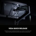 MSI MAG MT201D - Premium Heavy Obligation Twin Monitor Stand Arms, 17-45" Su... - Image 6