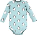 Hudson Child baby-boys Cotton Lengthy-sleeve Bodysuits 5-pack - Image 5