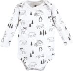 Hudson Child baby-boys Cotton Lengthy-sleeve Bodysuits 5-pack - Image 6