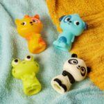 B. Toys – 4 Finger Puppets – Animal Finger Puppets – Cat, Panda, Canine, ... - Image 4