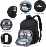 LOVEVOOK Diaper Bag Backpack Giant Capability Child Bag with Moveable Cha... - Image 5