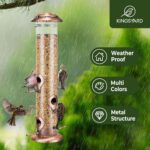 Kingsyard Steel Chook Feeders for Outside Hanging, Tube Chook Feeder wi... - Image 9