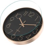 Silent Wall Clock 12 Inch Non-Ticking Wall Clocks Battery Operated for... - Image 3