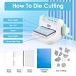 Guide Die Slicing Machine,Embossing Machine for Card Making Crafting,... - Image 6