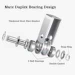 Cable Pulley Wheel for Rope with Ball Bearing, Clean No Noise, Wall M... - Image 4