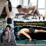 Wooden Parallettes Push Up Bars, Stable Picket Handstand Bars with Anti-S... - Image 3