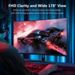Z-Edge 32 inch Curved Gaming Monitor, FHD 1080P 240Hz Curved Monitor,1... - Image 5